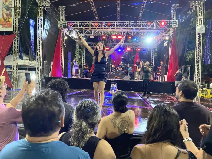 FCCM: Liah Soares fecha segunda noite do 3º Giro Cultural de Marabá