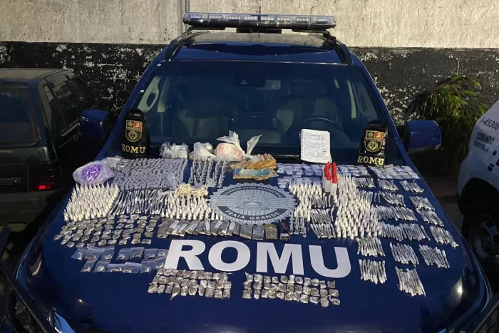 Guarda Civil Municipal de PG detém homem com grande quantidade de drogas