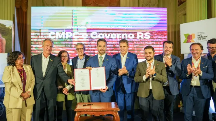 Documento prevê a instalação de uma nova planta industrial de produção de celulose em Barra do Ribeiro -Foto: Maurício Tonetto/Secom