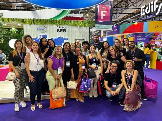 Educadores de São Sebastião participam da Bett Brasil 2024