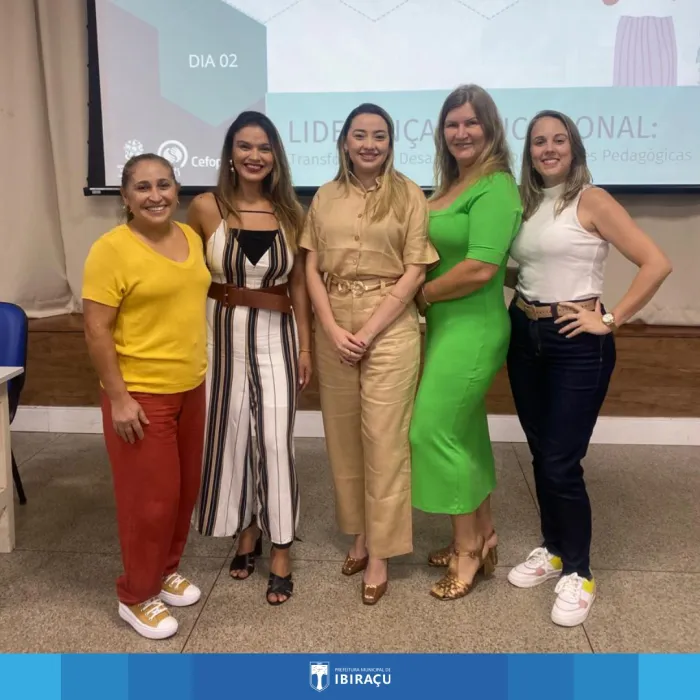EQUIPE DO PAES DE IBIRAÇU PARTICIPA ATIVAMENTE DAS FORMAÇÕES OFERECIDAS PELA SEDU
