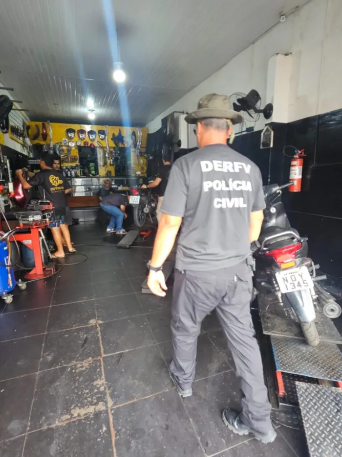 PC-AM deflagra operação e apreende 19 motocicletas adulteradas possivelmente oriundas de roubos e furtos em Manacapuru