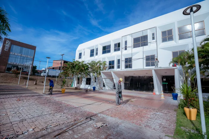 Com diversas frentes de trabalho, intervenção na Cidade do Saber segue em andamento