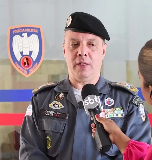 Comandante-geral concede entrevista às emissoras de TV sobre confronto policial no bairro Cidade Pomar