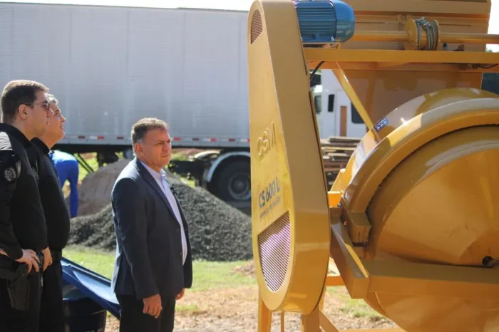 Sejus-PI inaugura fábricas de pré-moldados de concreto na Major César