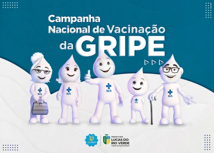 Saúde libera vacina da gripe para população em geral acima de 06 meses de idade a partir desta quinta-feira (02)