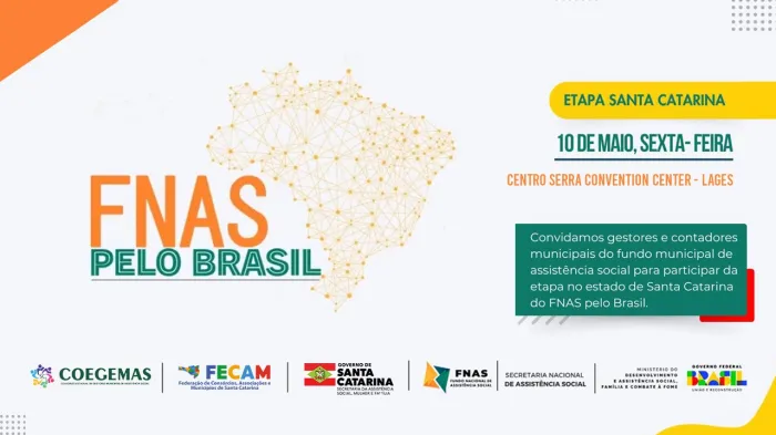 Assistência Social promove evento em Lages sobre o Fundo Nacional de Assistência Social