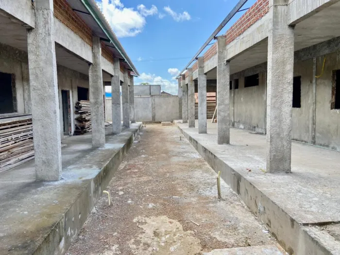 Obras: Escola Rayara de Carvalho alcança 60% de conclusão