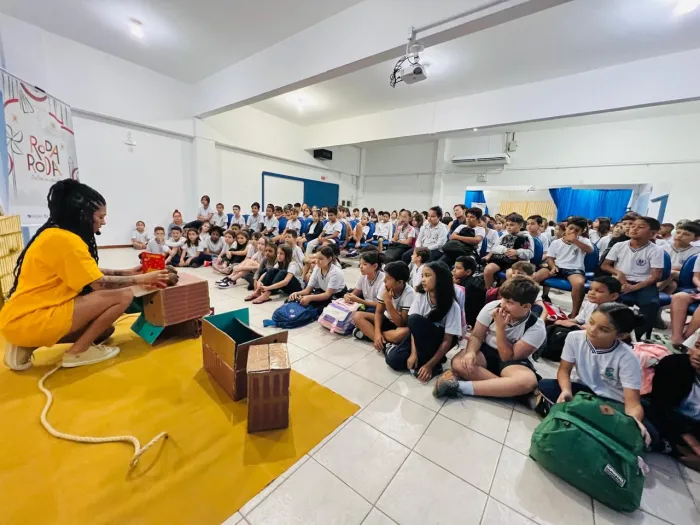 Com apoio da SCGÁS, projeto que leva teatro para as escolas finaliza turnê em Santa Catarina