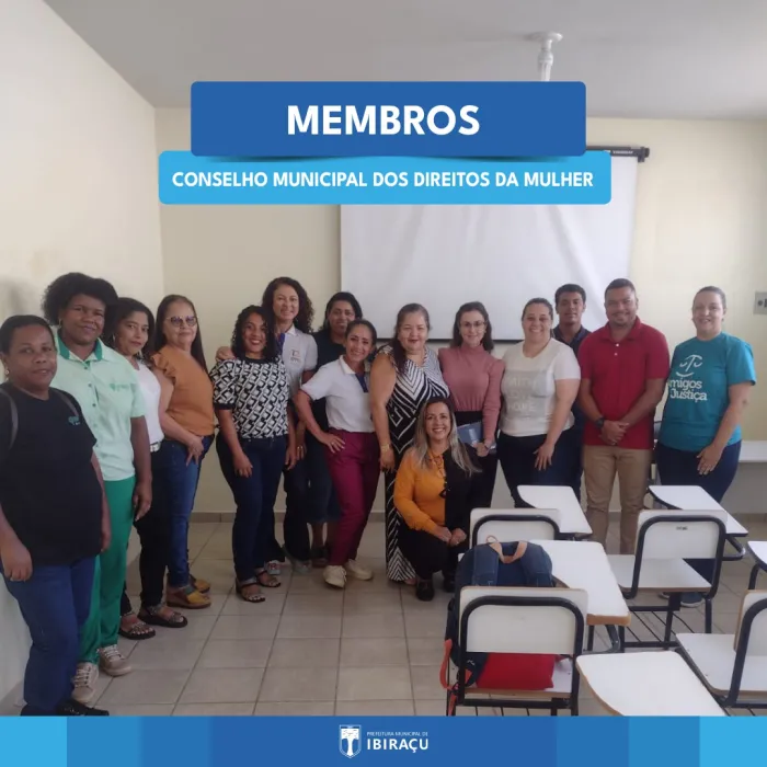 POSSE DOS MEMBROS DO CONSELHO MUNICIPAL DOS DIREITOS DA MULHER DE IBIRAÇU