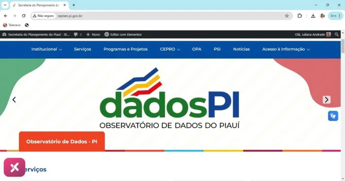 Seplan divulga Observatório de Dados do Piauí nesta sexta (3)