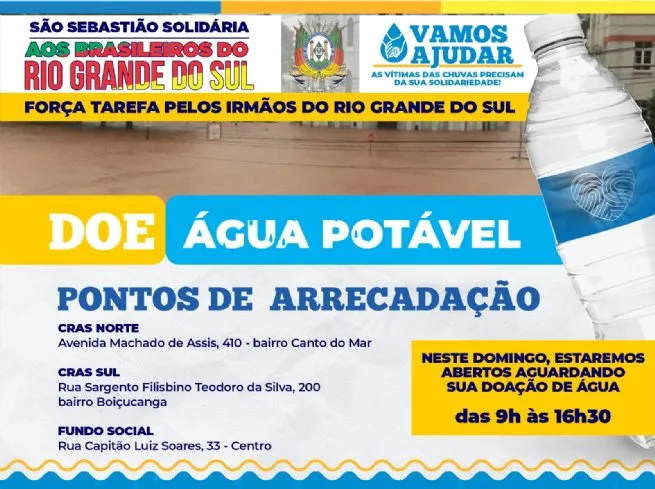 Foto: Reprodução/Prefeitura de São Sebastião - SP
