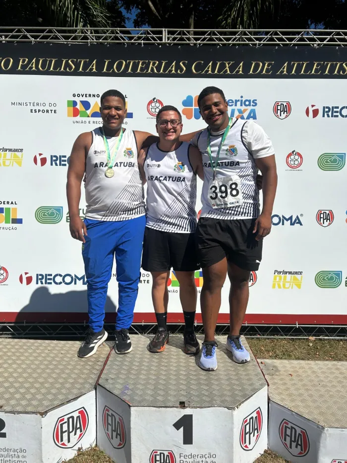 Atletismo de Araçatuba tem campeões no Paulista Sub-20