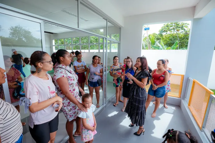 Seduc reúne famílias do Ponto Certo na Creche Eunice Pereira dos Santos