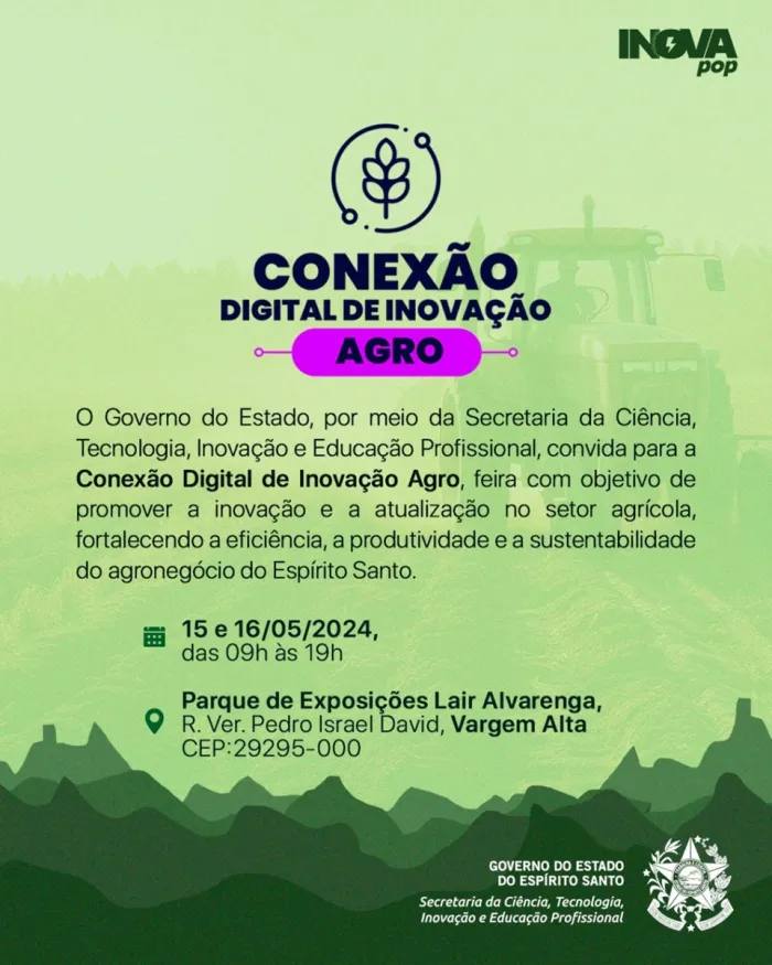 Conexão Digital de Inovação AGRO: impulsionando a modernização e transformação na agropecuária capixaba