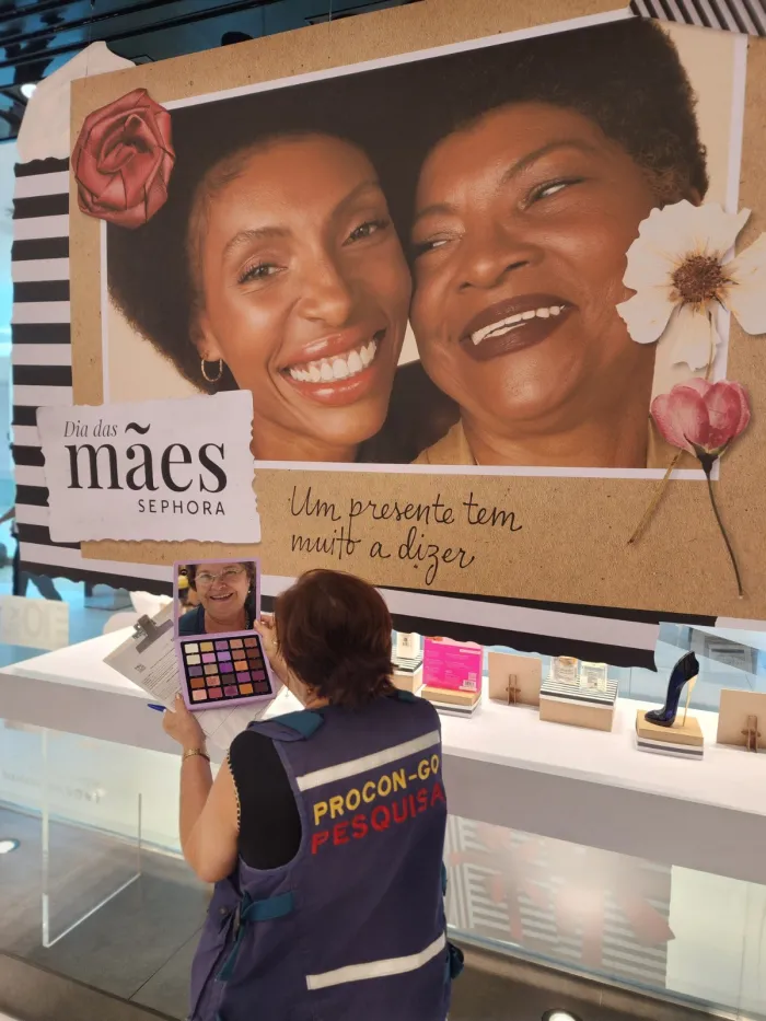 Procon Goiás divulga pesquisa de preços de produtos para presentes do Dia das Mães e encontra variação em preços de produtos que pode passar de 220%de um estabelecimento para outro (Fotos: Procon Goiás)