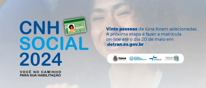Vinte pessoas de Iúna são selecionadas na 1ª fase da CNH Social 2024