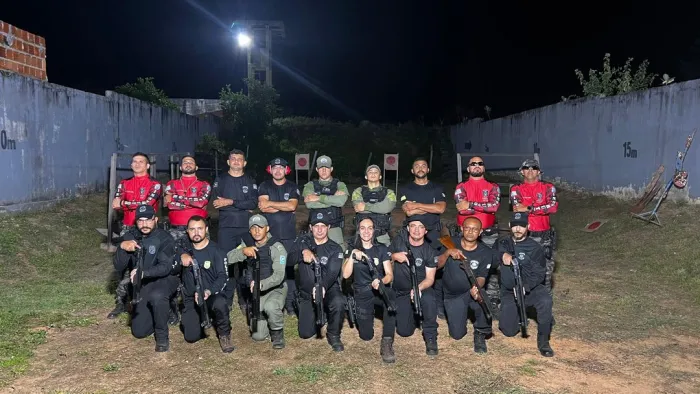 Penitenciária de Bom Jesus realiza treinamento para forças de segurança