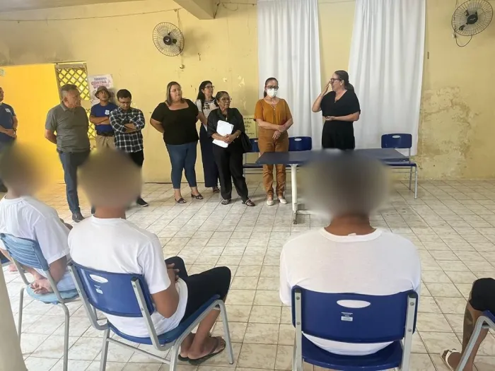 Sasc realiza audiências para avaliar e acompanhar socioeducandos 