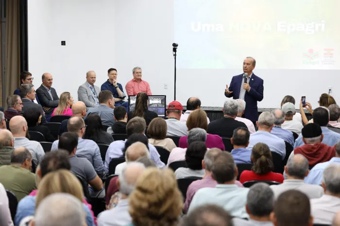 Com a presença do governador, evento na Epagri apresenta Plano de Reestruturação da empresa com economia de R$ 240 milhões aos cofres públicos