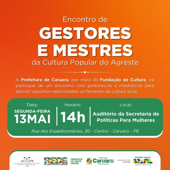 Foto: Reprodução/Prefeitura de Caruaru - PE