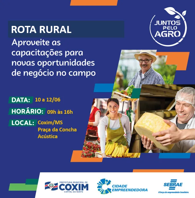 Rota Rural em Coxim traz oportunidades de negócios no campo