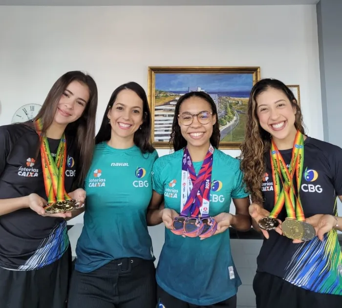 Com capixabas, Brasil faz sua melhor participação na história da Copa do Mundo de Ginástica Rítmica
