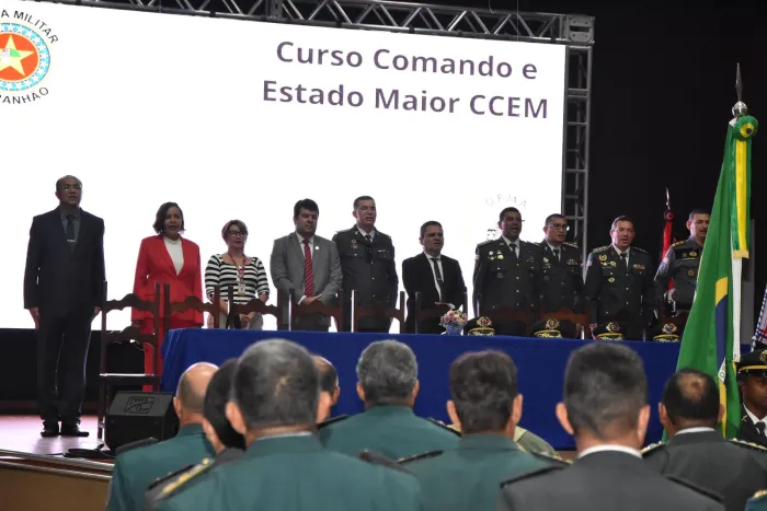 Oficiais superiores da Polícia Militar do Maranhão iniciam Curso de Comando e Estado Maior