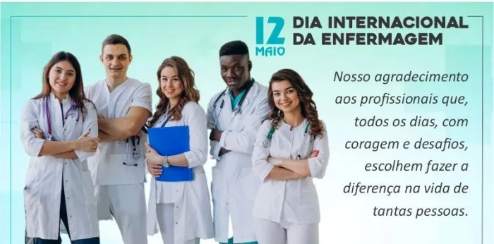 Saúde homenageia os profissionais de Enfermagem