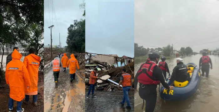 Bombeiros maranhenses reforçam missão humanitária no Rio Grande do Sul