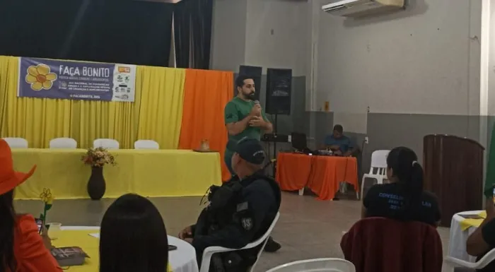 Polícia Civil participa de lançamento da Campanha “Maio Laranja” em Aguá Clara