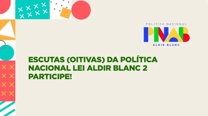 Cultura: Audiências públicas da Política Nacional Aldir Blanc serão realizadas em Marabá