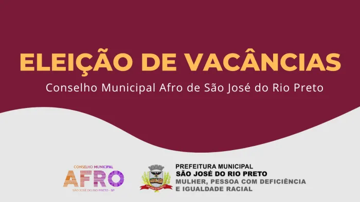 Sete candidatos concorrem a vagas no Conselho Afro