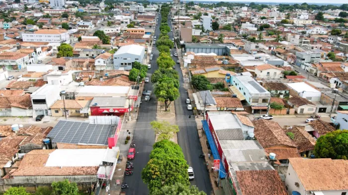 Sevop: Avenida Tocantins, no bairro Novo Horizonte, ganha novo asfalto com recapeamento