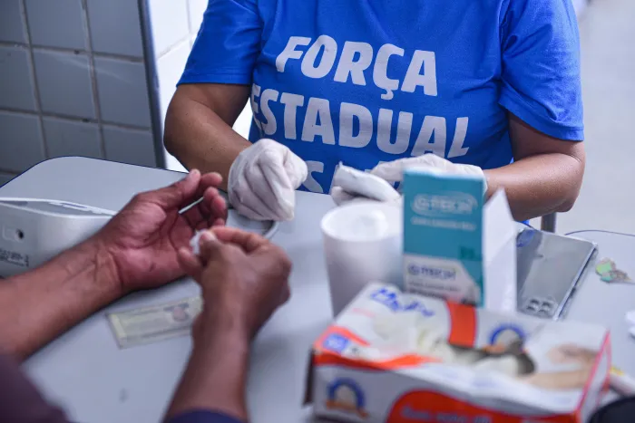SES promove ação em saúde em escola da rede estadual de educação