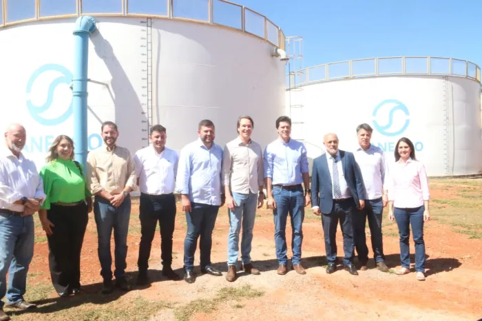 Daniel Vilela participa de inauguração de obras da Saneago para ampliação do sistema de abastecimento de Anápolis. “Não haverá mais falta de água” (Fotos: Jota Eurípedes)