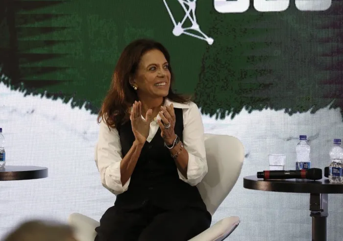 Coordenadora do Goiás Social, primeira-dama Gracinha Caiado, durante II Congresso Brasileiro de Direito e Sustentabilidade, em Salvador (BA) (Fotos: Gil Ramos)