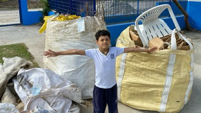 Ação ambiental arrecada mais de 3 toneladas de recicláveis em escolas municipais de São Sebastião