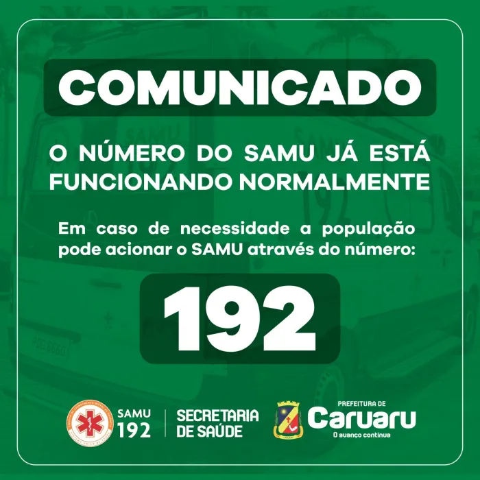 Foto: Reprodução/Prefeitura de Caruaru - PE