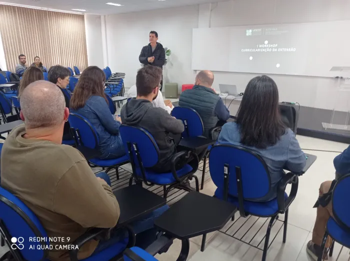 Docentes participam do 1º Workshop de Creditação da Extensão na Udesc Alto Vale