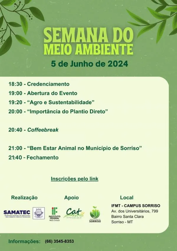 Foto: Reprodução/Prefeitura de Sorriso - MT