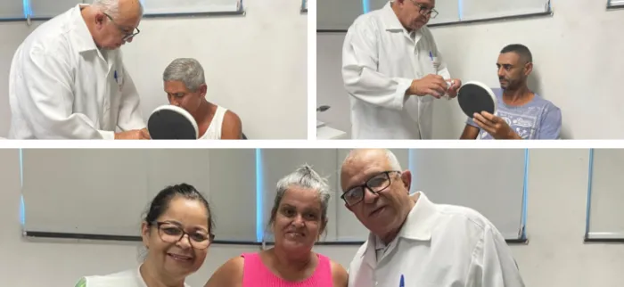 CRE Metropolitano entrega mais de 150 próteses oculares para pacientes do SUS