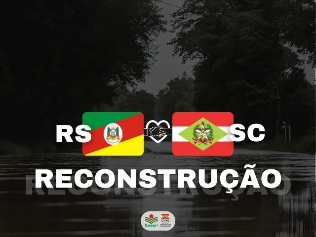 Governo de SC: empresa catarinense de apoio aos produtores rurais adota “irmã” gaúcha para ajudar agricultores do Rio Grande do Sul