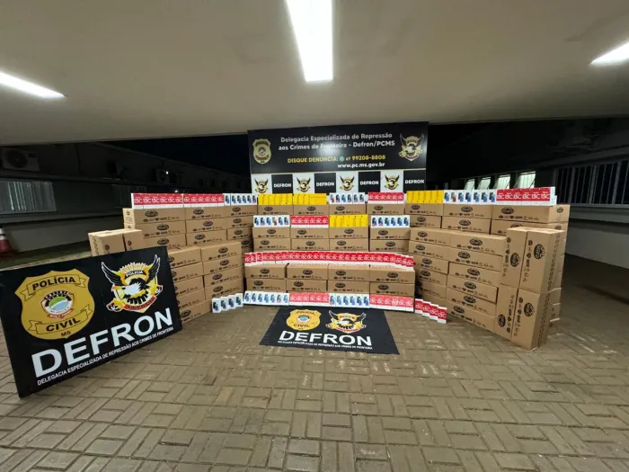 Polícia Civil apreende carga milionária de celulares em Dourados