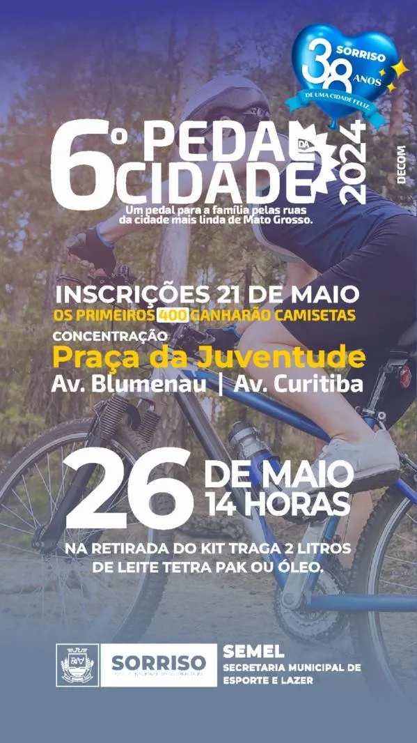 Foto: Reprodução/Prefeitura de Sorriso - MT