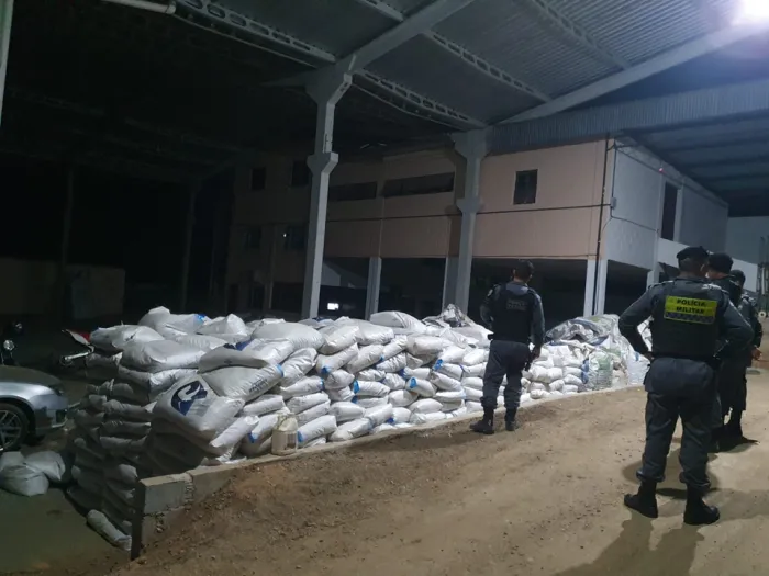 9ª Cia Ind recupera fertilizantes furtados em Itapemirim e detêm três suspeitos do crime