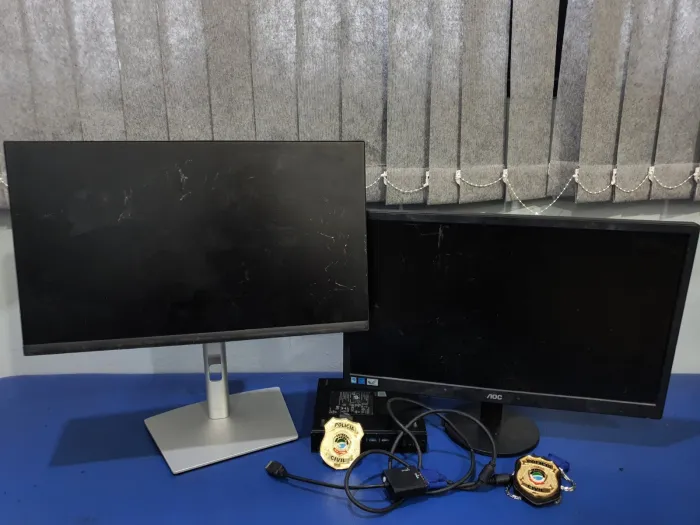 Polícia Civil recupera computadores furtados da Secretaria de Infraestrutura de Corumbá