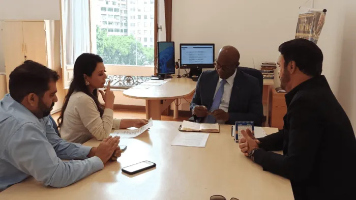Equipe da Secretaria da Mulher, PcD e Igualdade leva demanda a SP