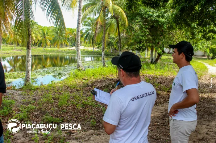 Secretaria de Pesca, Aquicultura e Desenvolvimento Econômico Realiza Visita Técnica de Alevinos aos Viveiros da Região