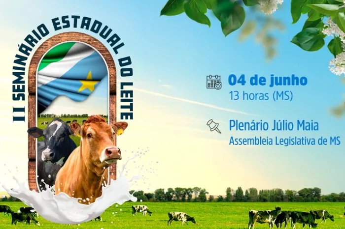 ALEMS abre inscrição para II Seminário Estadual do Leite